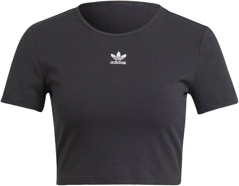 adidas Originals Womens Essentials Ribbed T-Shirt