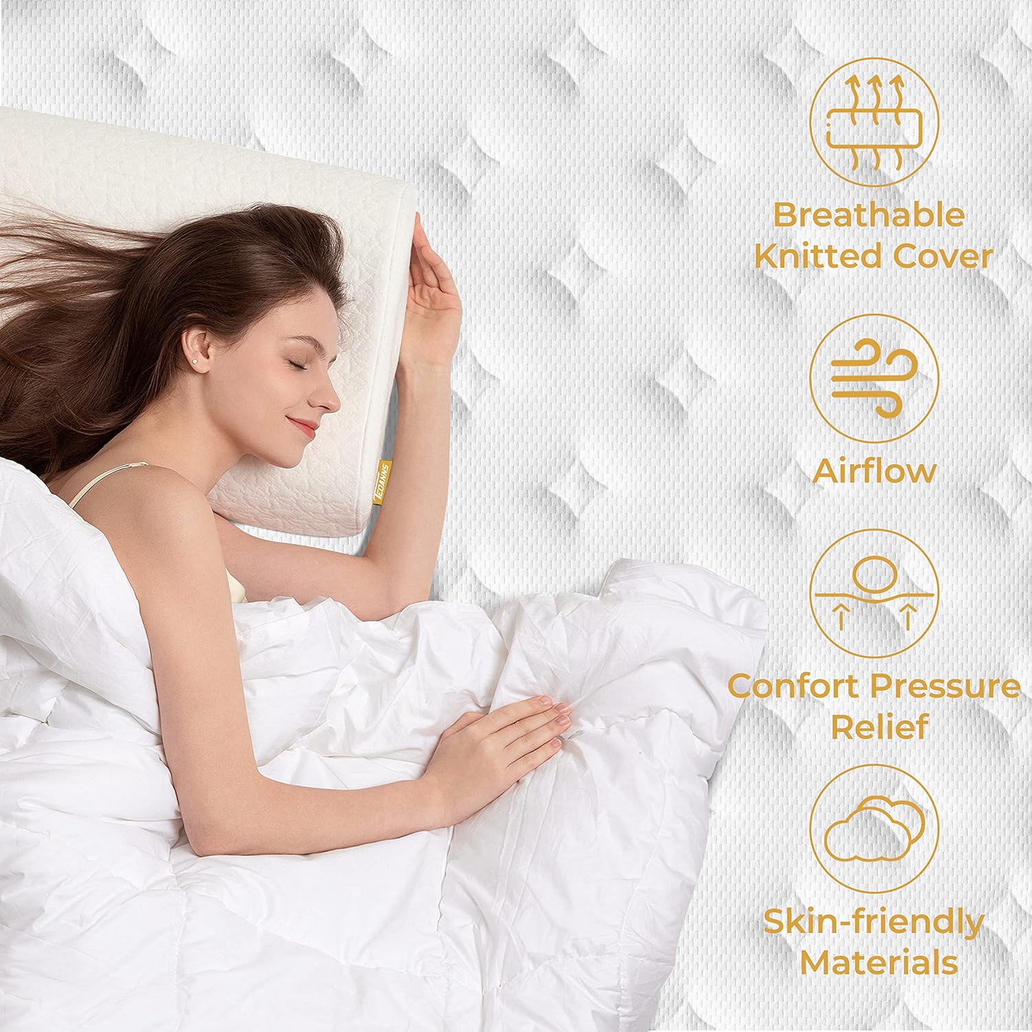 Teoanns Queen Size Mattress, 12 Inch Medium Firm Mattress in a Box, Hybrid Mattress Queen Size for Pressure Relief  Supportive, CertiPUR-US, 100 Nights Trial · v2