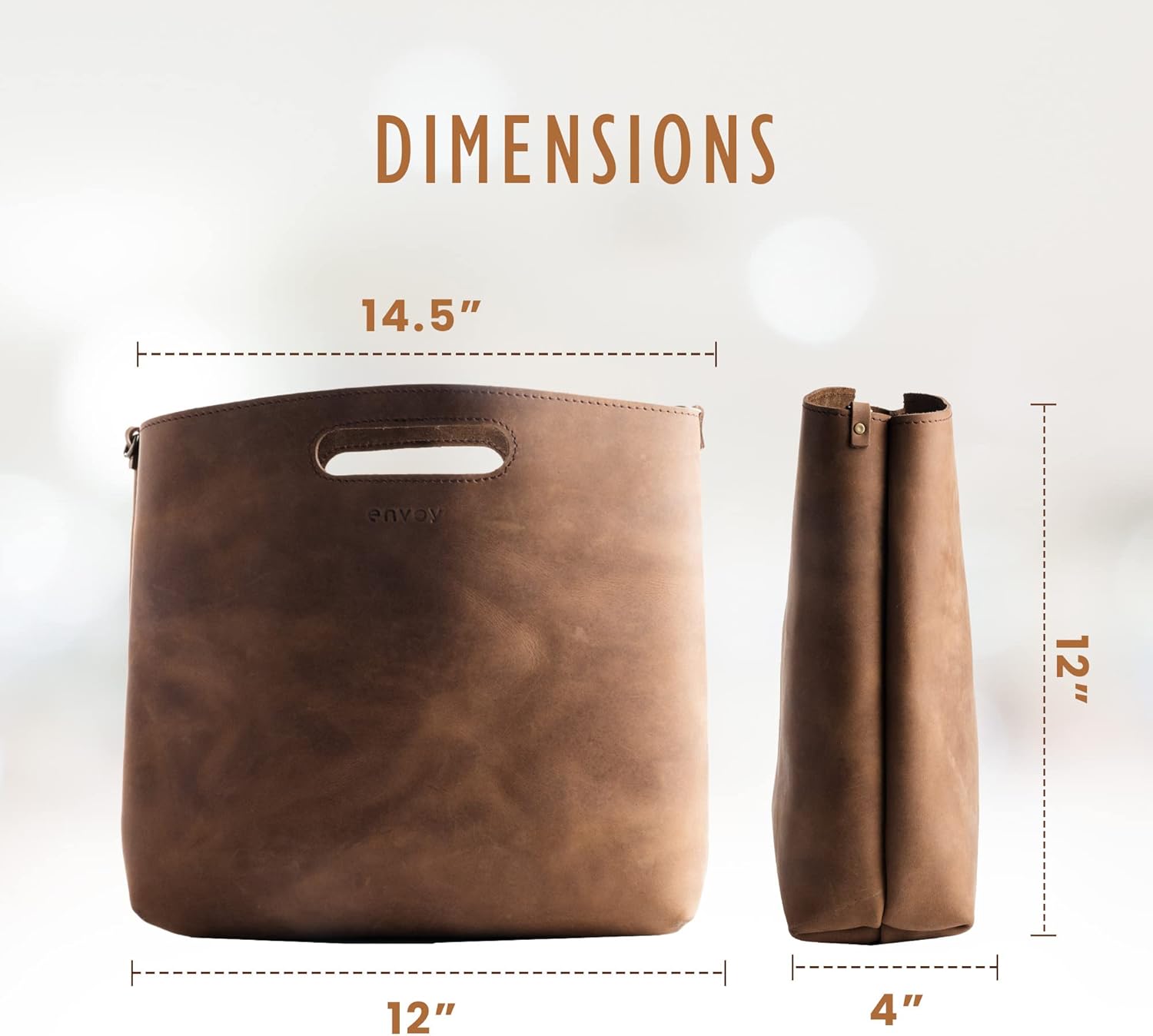 Borsa in pelle, borse in pelle da donna, borse in pelle da donna | Made in USA