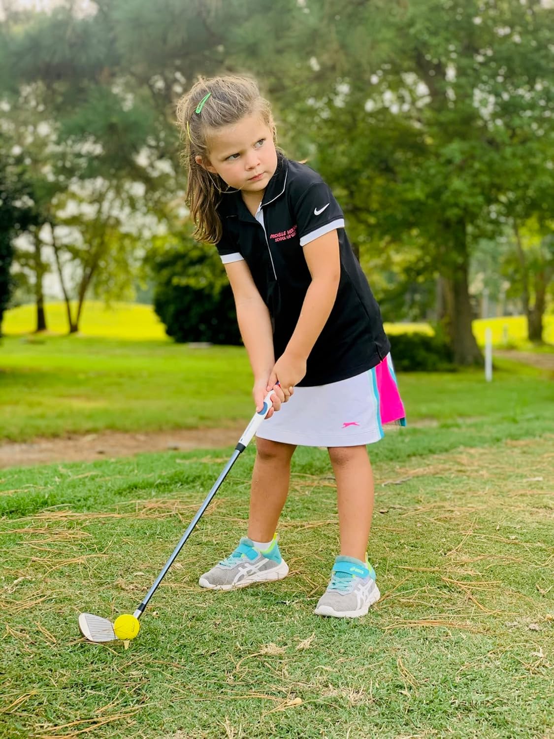 Fingerprints Junior Golf Club Set - Perfect for Junior Golfers - Left-Handed  Right-Handed Options - Complete Set in Multiple Sizes with Driver, Hybrid, 7i, PW, Putter amp; Stylish Stand Bag · v3