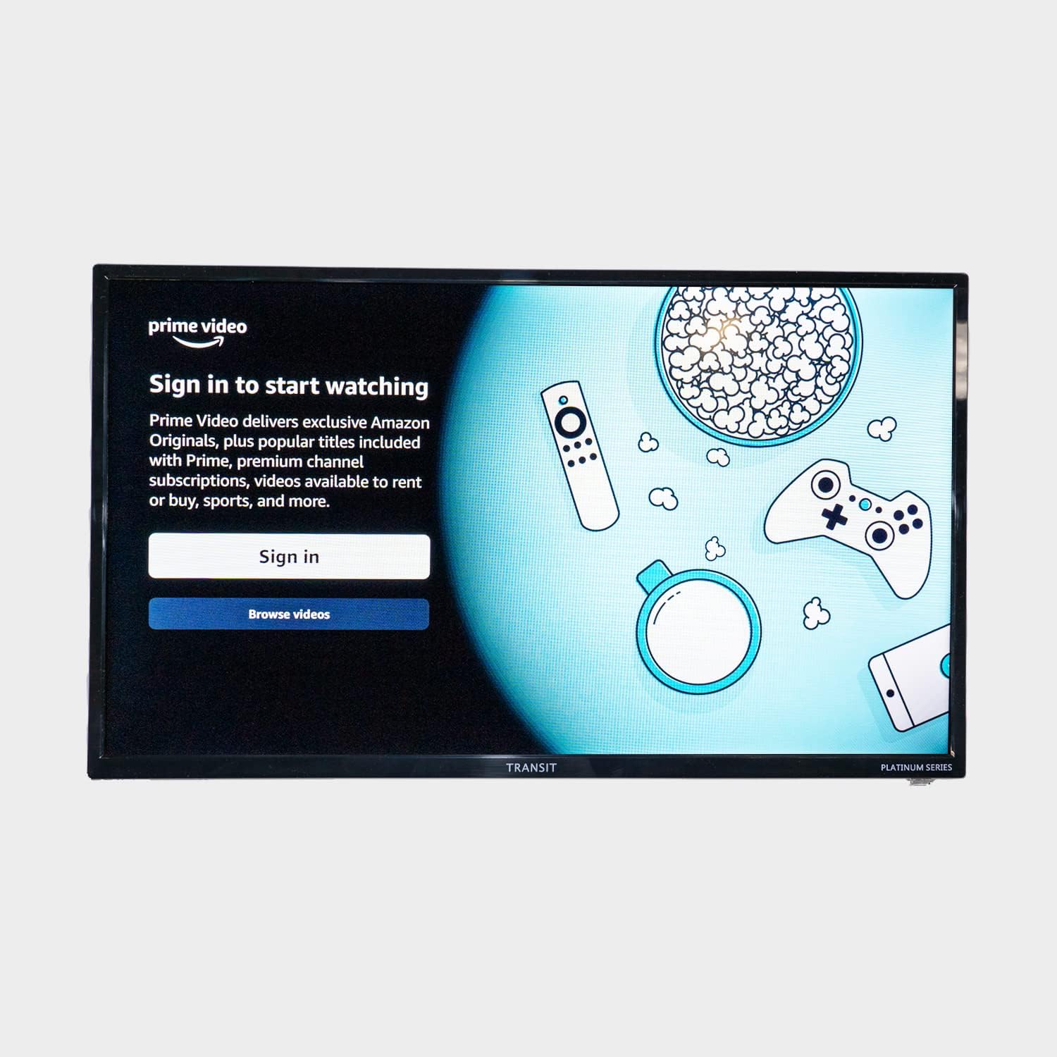 FREE SIGNAL TV New Transit Platinum Series 22 12ボルトDC電源スマートテレビ、RV、キャンピングカー、船舶、オフグリッドアプリケーション用。