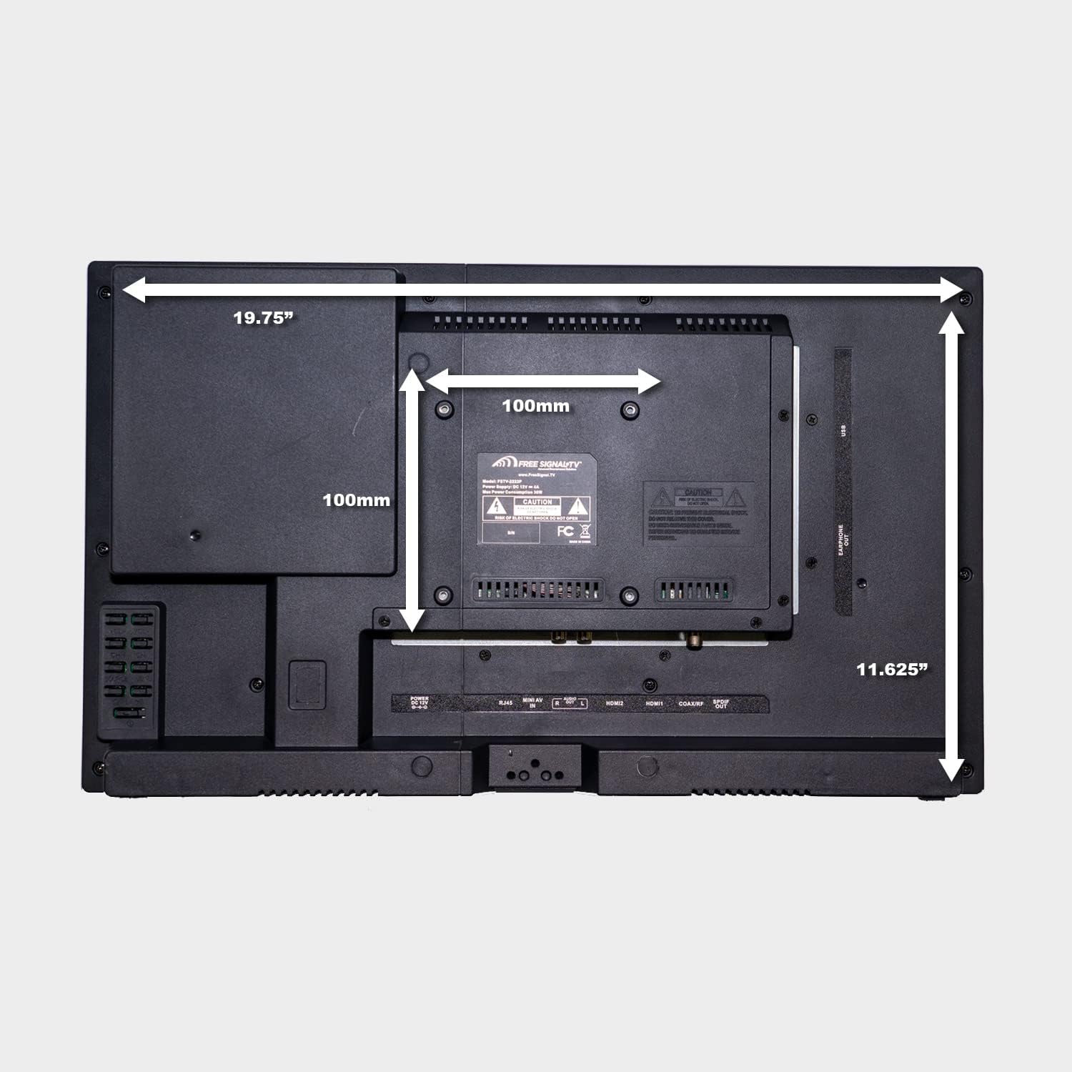 FREE SIGNAL TV New Transit Platinum Series 22 12ボルトDC電源スマートテレビ、RV、キャンピングカー、船舶、オフグリッドアプリケーション用。
