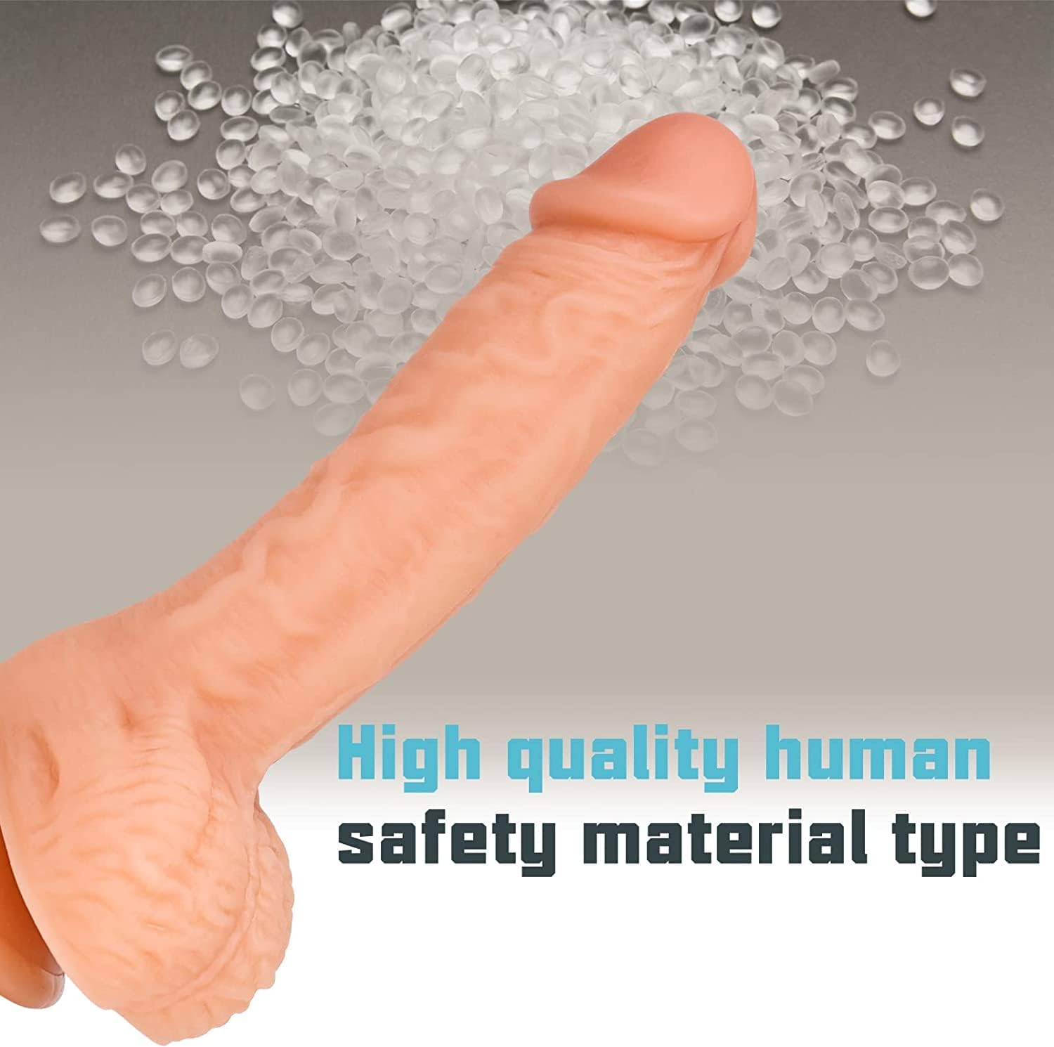 7.3 Inch Realistic Dildo Feels Like Skin Body-Safe Material G spot Stimulator Dildos with Strong Suction Cup for Hands-free Play Sex Toys for Adult · v2