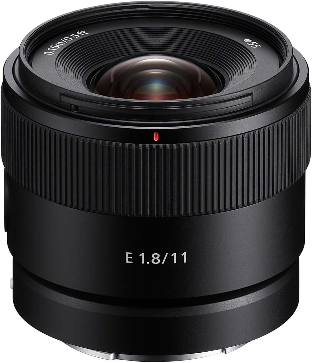 Sony E 11mm f/1.8 Lens for Sony E, Bundle with ProOptic 55mm Filter Kit, Lens Case, Lens Cleaner, Cleaning Kit, Lens Cap Tether · v8