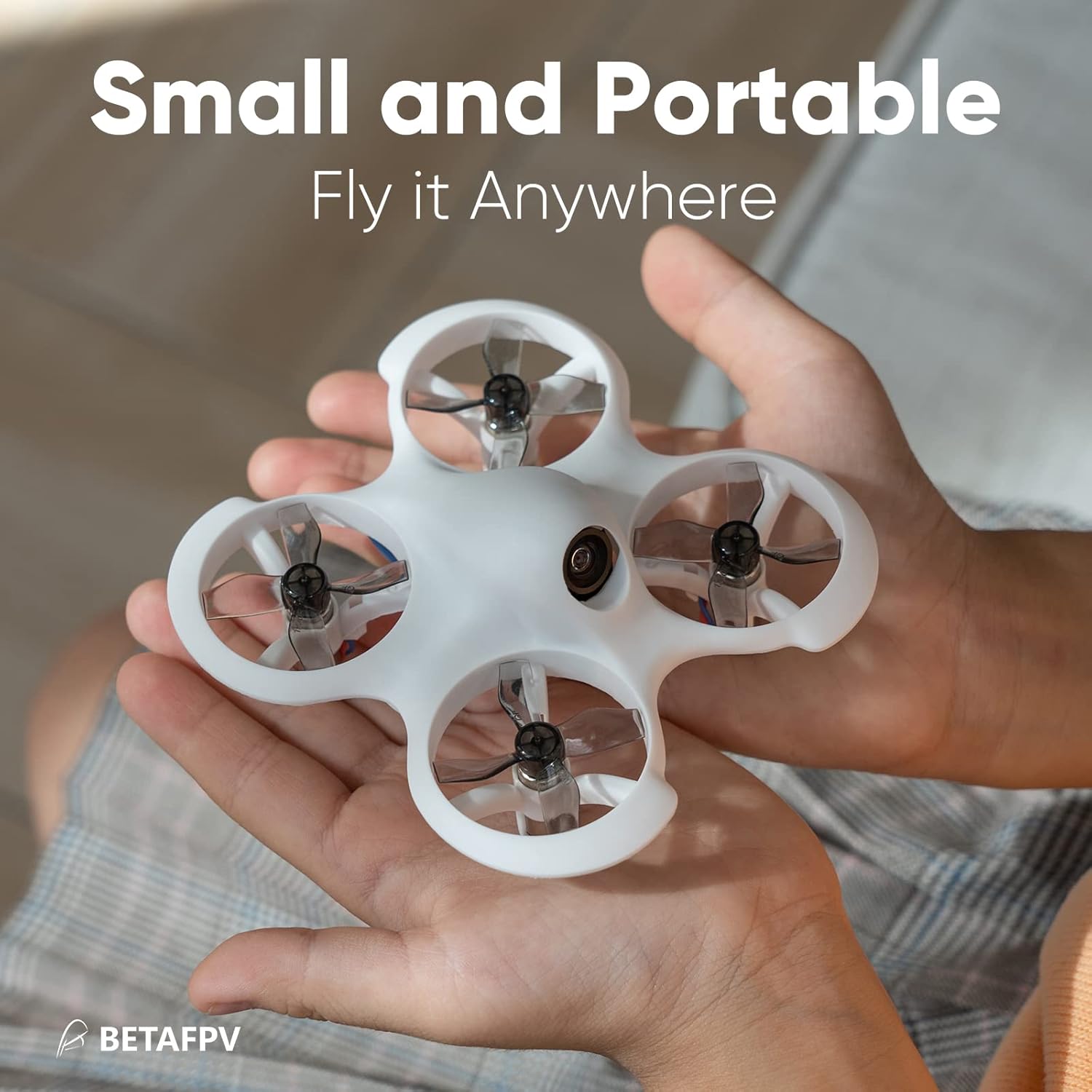Kit drone FPV BETAFPV Cetus Lite per bambini, con funzione di autoprotezione Altitude Hold, simulatore di supporto a 2 modalità di velocità, kit pronto al volo per principianti FPV per iniziare a volare al coperto