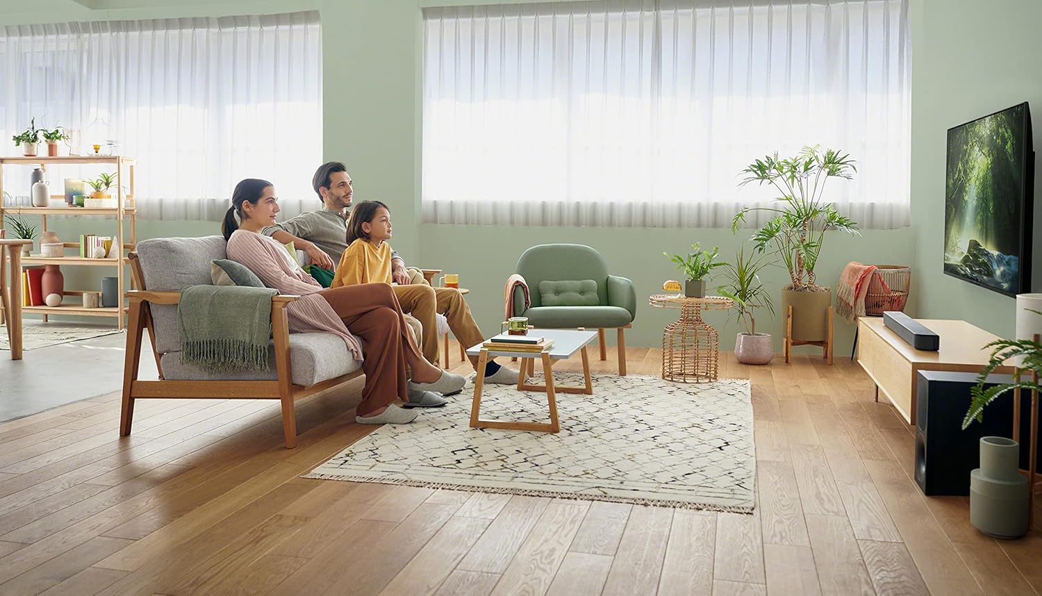 Sony 65-inch 4K Ultra HD TV X80K-serie: Smart LED-tv van Google TV KD65X80K- 2022 met HT-S400 2.1-kanaals soundbar met krachtige draadloze subwoofer, S-Force PRO surround sound aan de voorkant en Dolby Digital