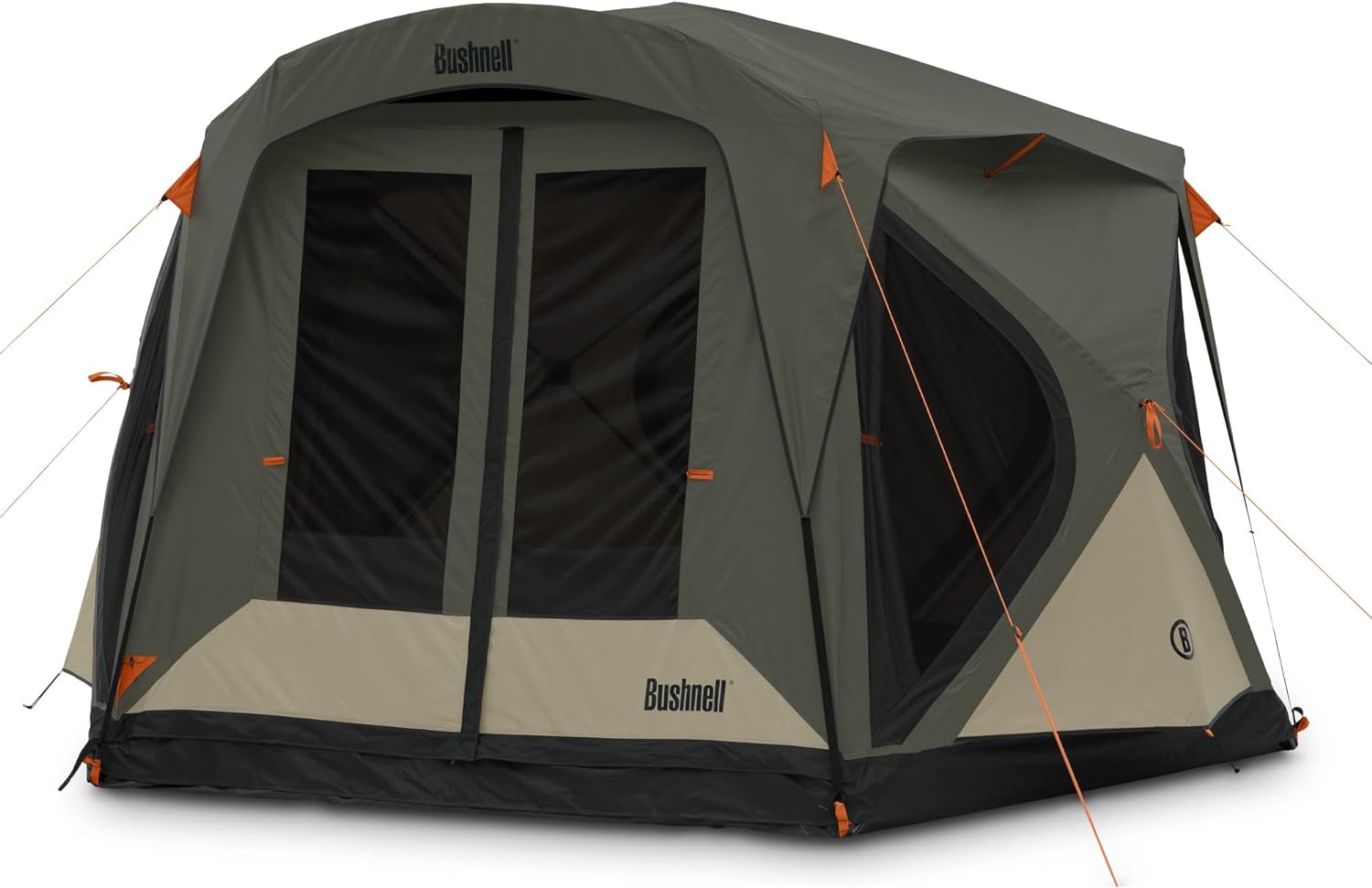 Bushnell Tent | Instant Pop Up 3P / 4P/ 6P / 8P Hub Style Tents | Best Pop Up Tent for Camping, Hiking, Family Camping, Hunting, Fishing, and Basecamp