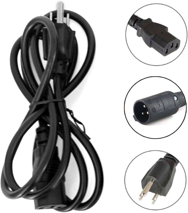 JFX 48V 10A Battery Charger 48V Power Supply for 48V Club Car Golf Carts Battery with 3-Pin Round Plug（Only Charge Lead-Acid Battery · v3