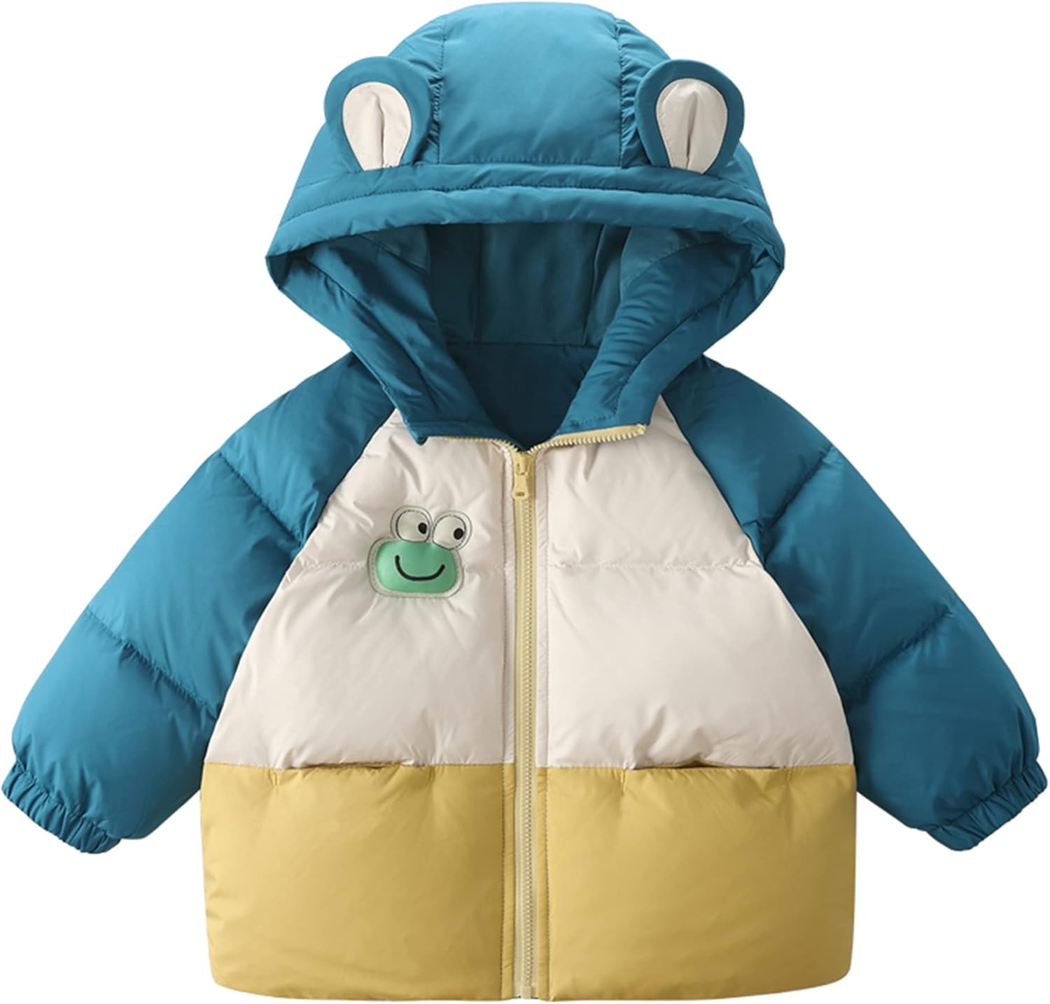 Boys Thick Hooded Windproof Down Outerwear Jacket Toddler Kids Casual Lightweight Warm Coat Tops