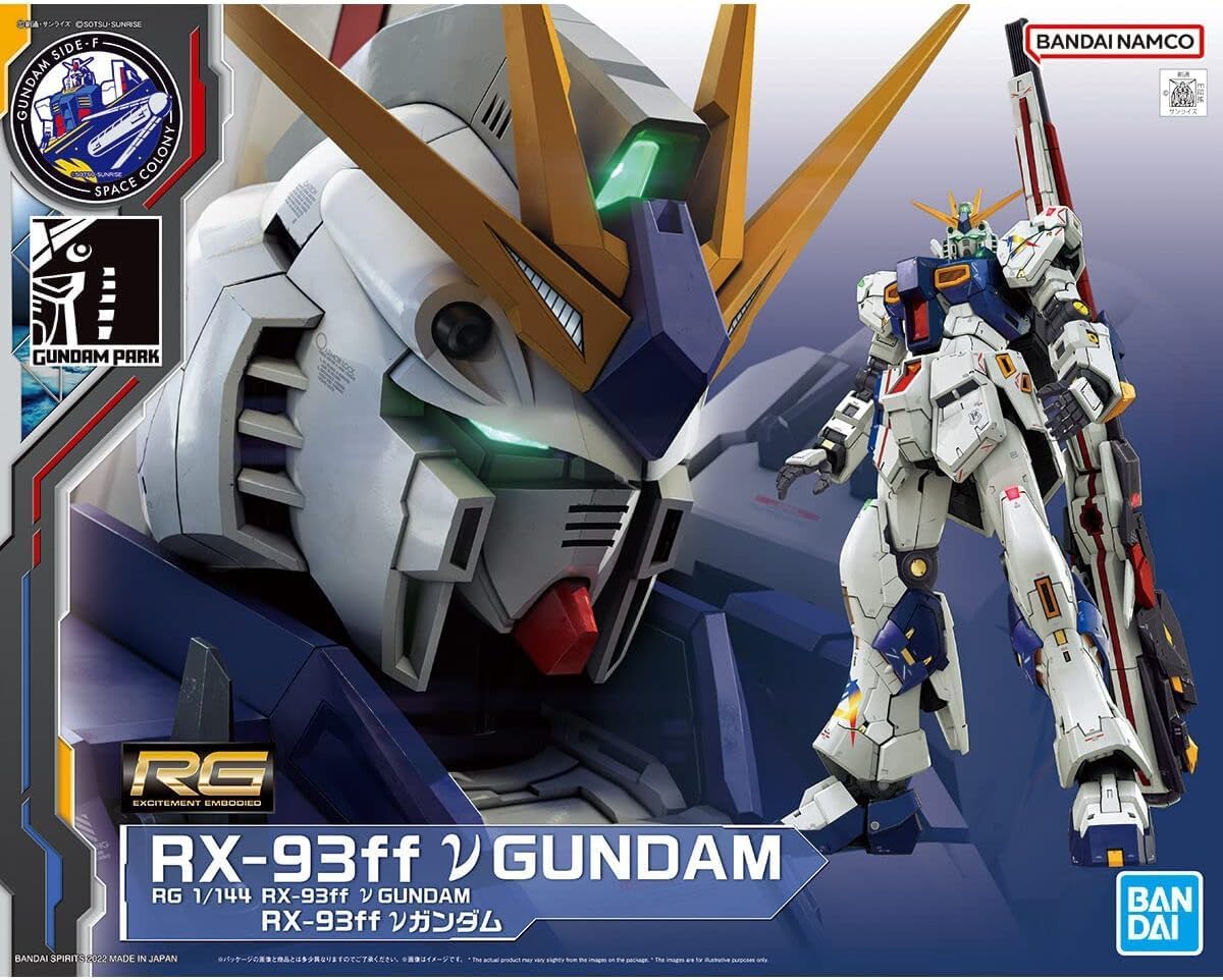 Bandai RG 1/144 Gundam SIDE-F Limited RX-93ff V Gundam · v3