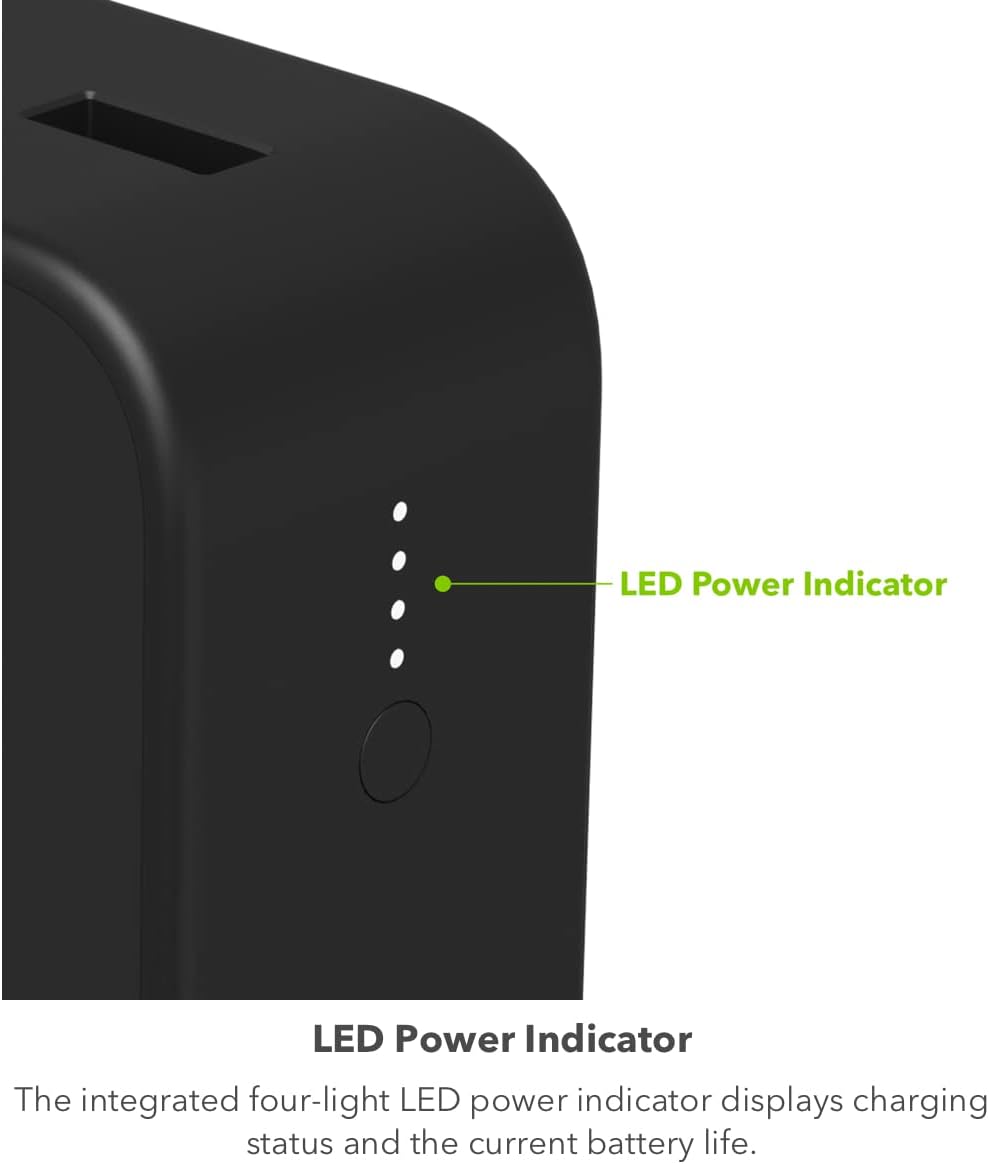 mophie Powerstation XL Power Bank 2023-20,000 mAh Large Internal Battery, (2) USB-A Ports and (1) 20W USB-C PD Fast Charging Input/Output Port, Travel-Friendly · v2