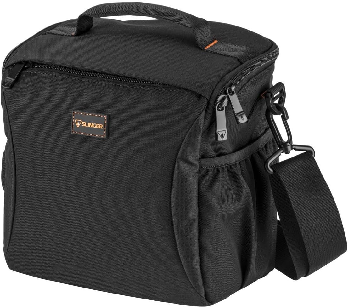 Sony ZV-E10 Mirrorless Vlog Camera with 16-50mm Lens, Black - Bundle with E 55-210mm f/4.5-6.3 OSS Lens, 64GB SD Card, Shoulder Bag, 49mm Filter Kit, 40.5mm Filter Kit