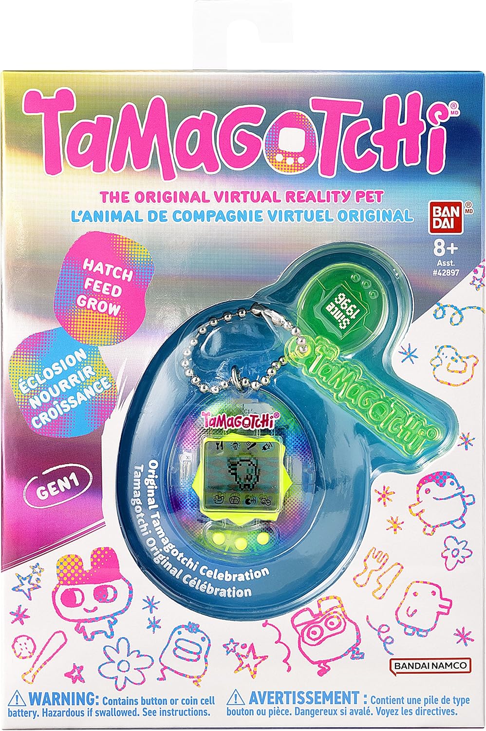 Tamagotchi Original - Celebration - Neon  Pop - Amazon Exclusive · v4