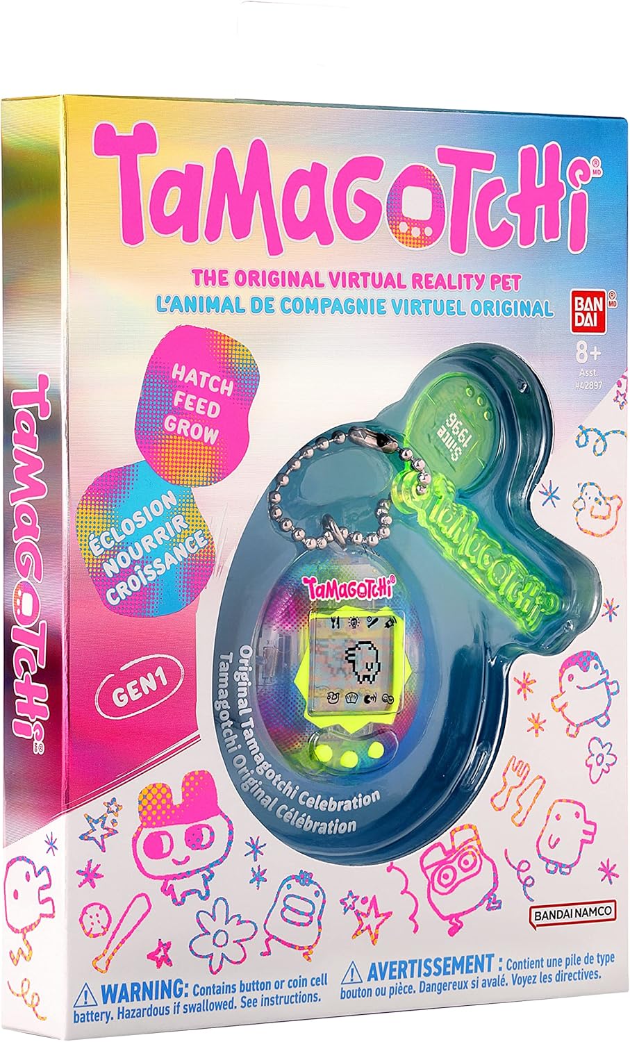 Tamagotchi Original - Celebration - Neon  Pop - Amazon Exclusive · v4
