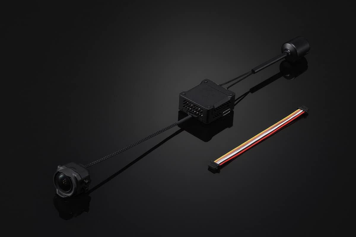 Unità aerea FPV O3 originale per accessori della serie DJI FPV（Viene fornita con un sensore da 1/1,7 pollici, un FOV super ampio di 155° che fornisce una potente soluzione di trasmissione video per gli aerei assemblati）