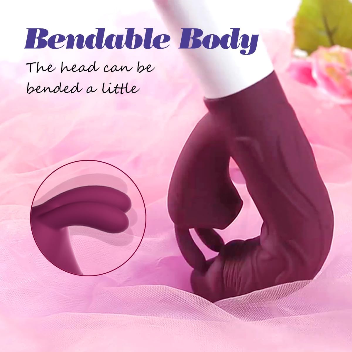 Female Vibrator Adult Toys for Women,G Spot Vibrator Clitoral Stimulator Rose Sex Toy Realistic Dildo with 7 Vibration Mode, Rabbit Vibrators Adult Sex Toys Sex Machine Anal Toys for Couple · v2