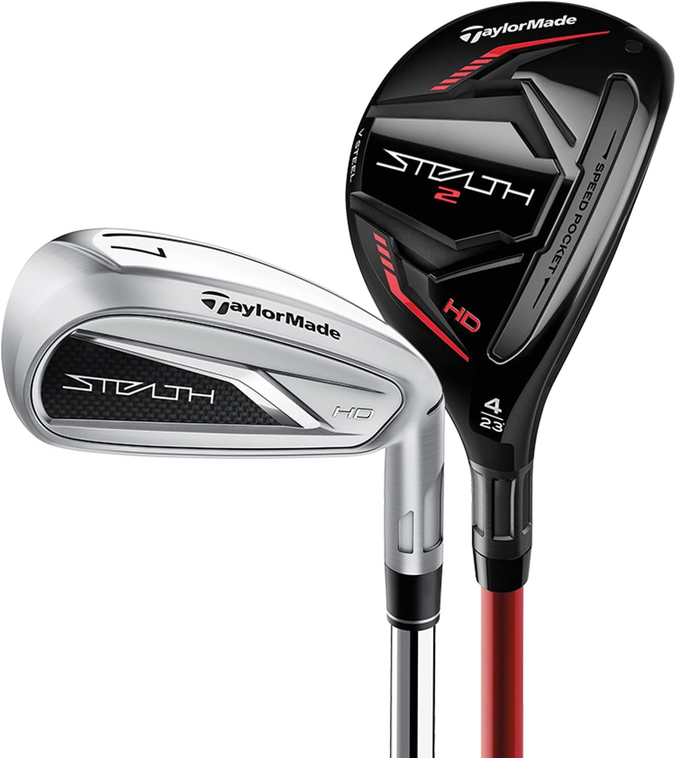 TaylorMade Golf Stealth High Draw Iron Combo Set 3/4 Rescue 5-P/Left Hand Regular · v2