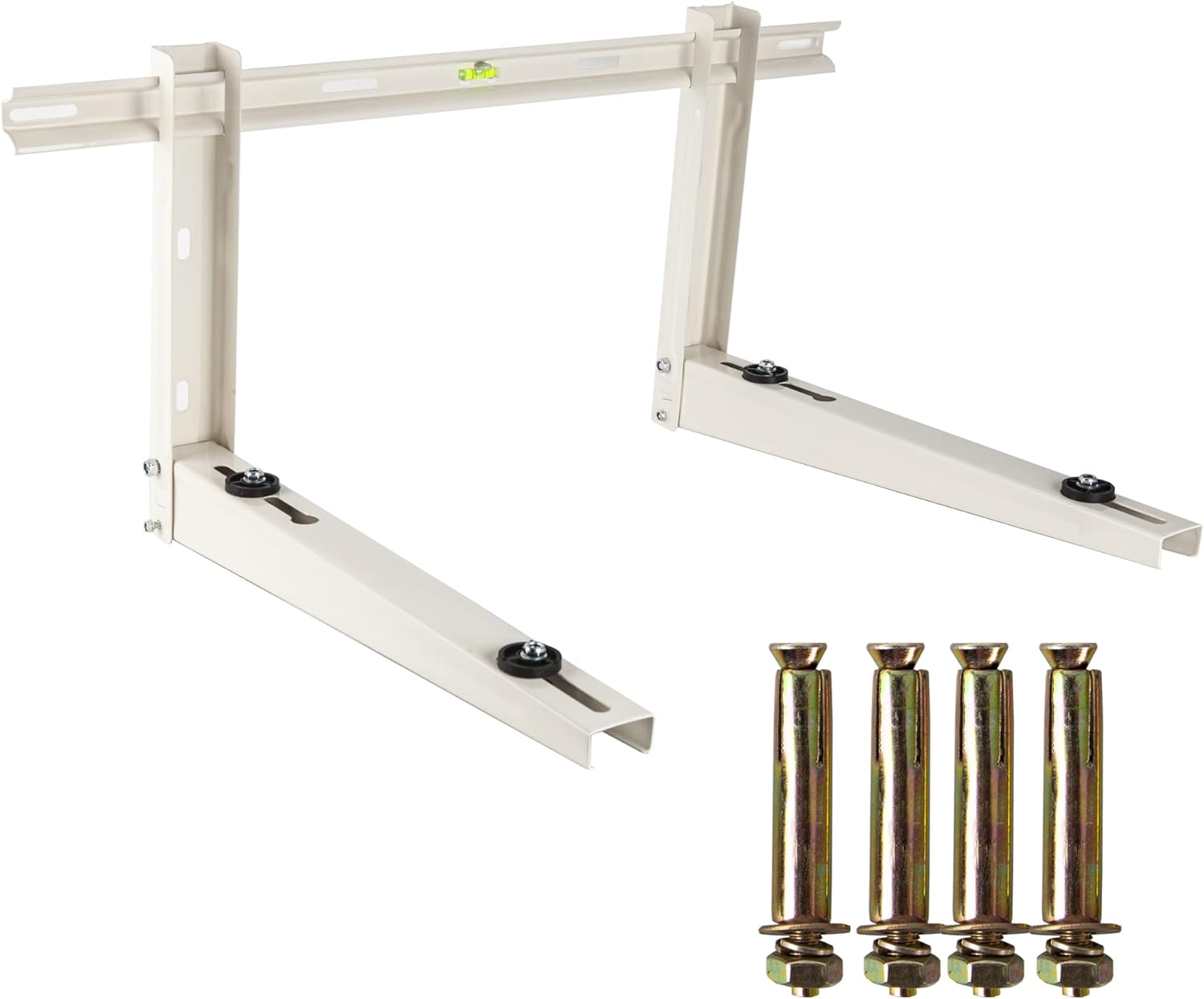 Staffa di montaggio a parete WeCooper Heavy Duty Mini Split, staffa condensatore per montaggio su condizionatore d'aria esterno per pompa di calore universale senza condotti 9000-36000BTU, compressori e sistemi HVAC