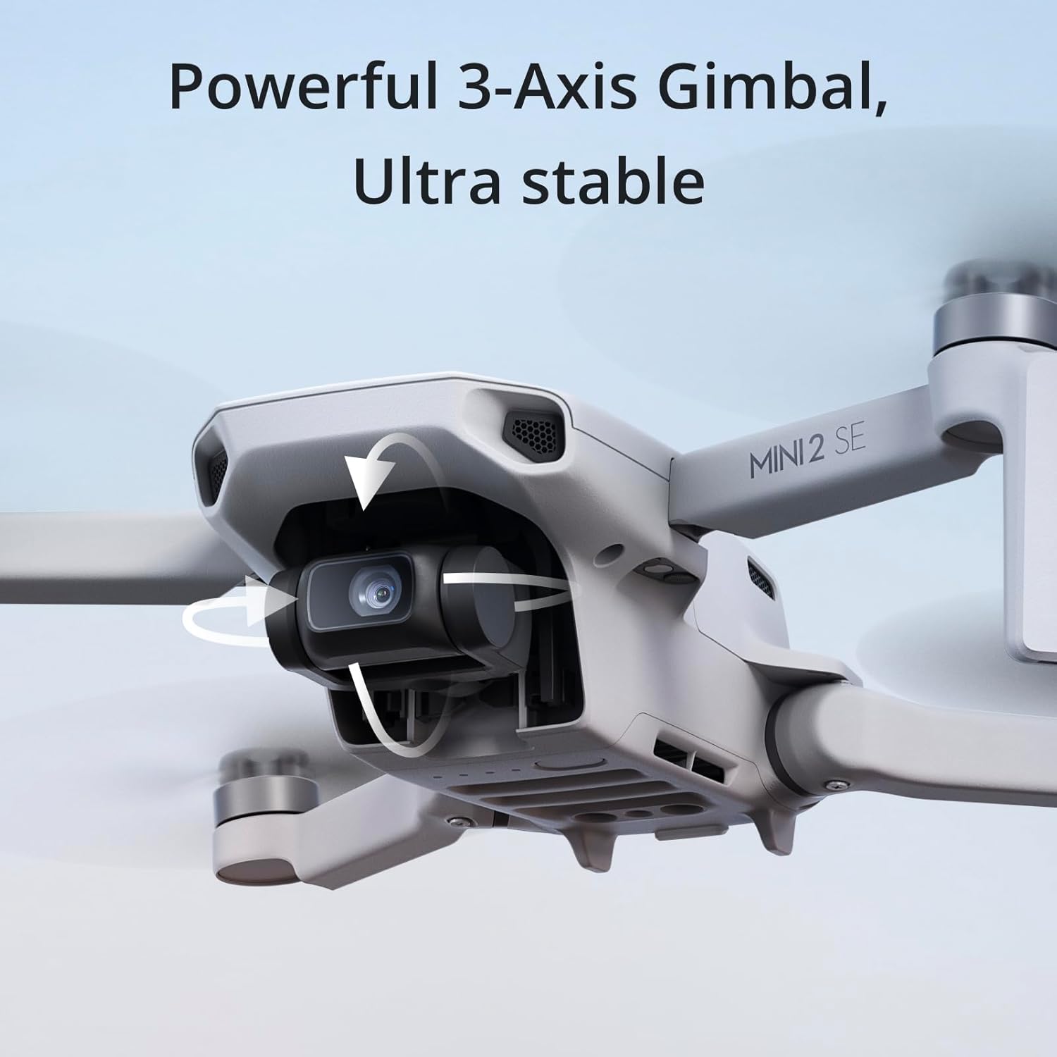 DJI Mini 2 SE, mini drone leggero con video QHD, trasmissione video massima 10 km, tempo di volo di 31 minuti, meno di 249 g, ritorno automatico a casa, drone cardanico a 3 assi con fotocamera per principianti