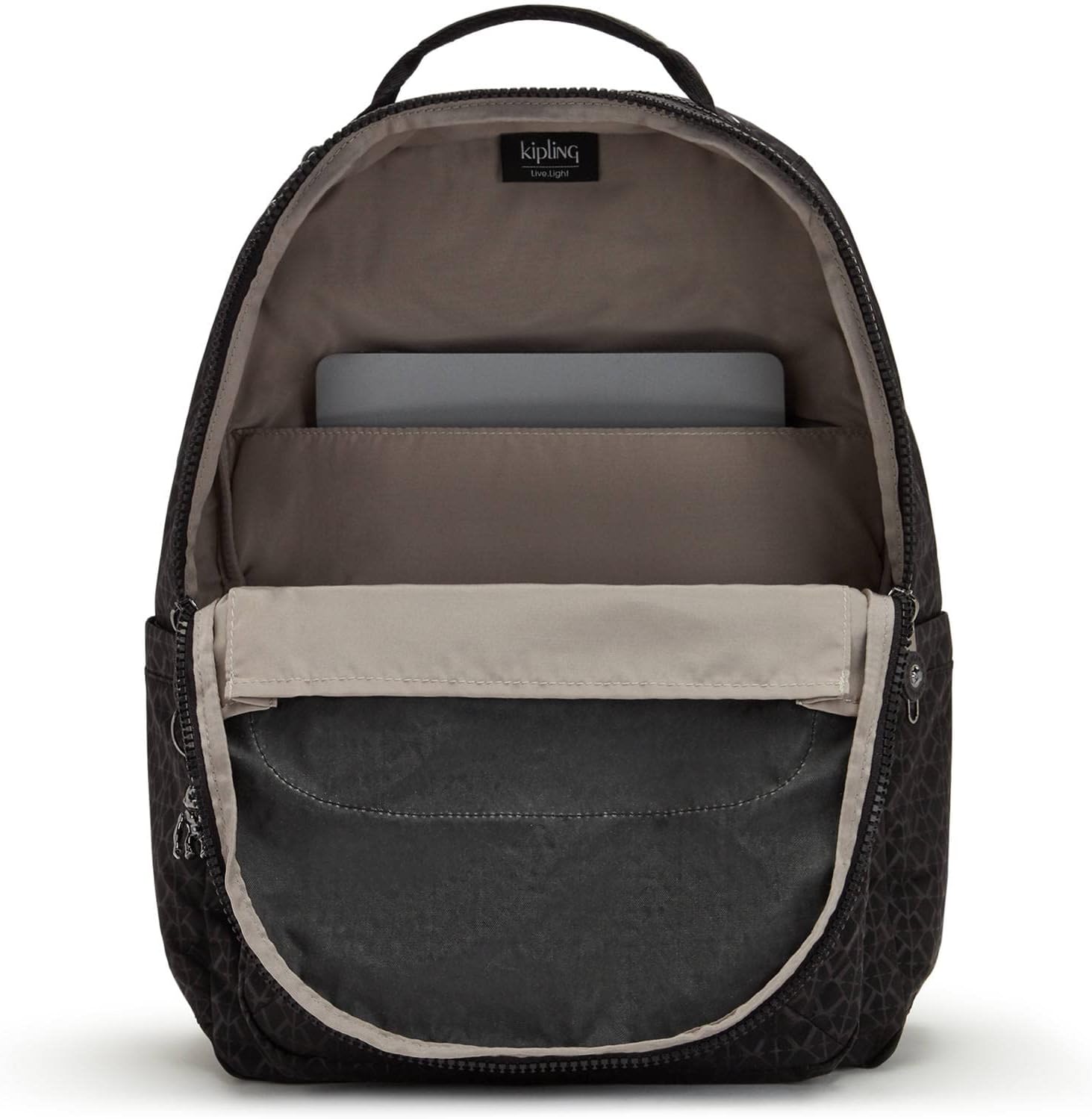Kipling Seoul 15 Laptop-Rucksack für Damen, robust, geräumig, mit gepolsterten Schultergurten, integrierter Schutztasche
