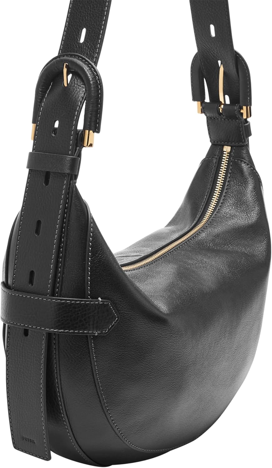 Fossil Womens Harwell Leather Hobo Purse Handbag for Women · v2
