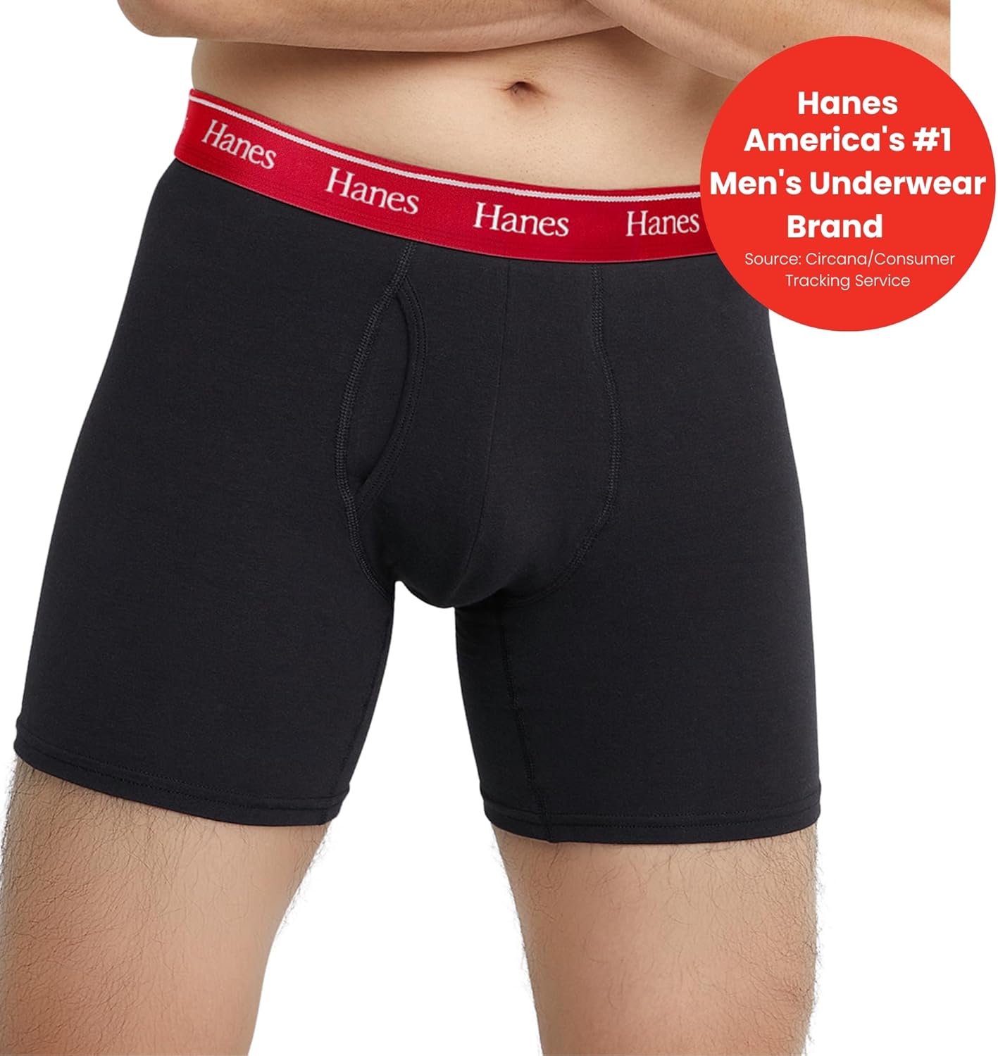Hanes Originals Boxershorts für Herren, Boxershorts, feuchtigkeitsableitende Unterwäsche aus elastischer Baumwolle, moderne Passform, niedriger Bund, Multipacks