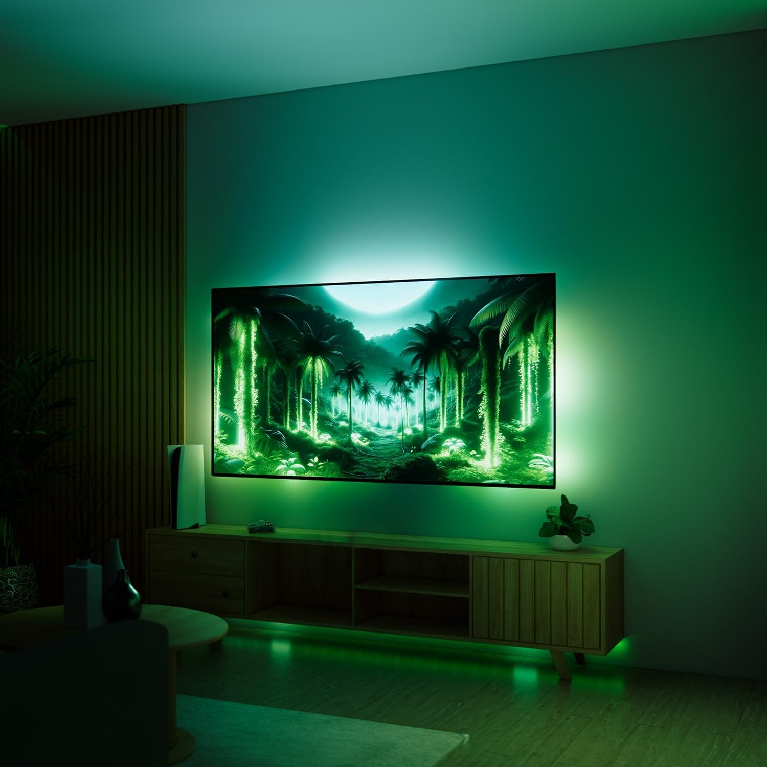 Fancy Sync Box Ambient TV Backlighting Syncing Box HDMI 2.0 All TV Sizes Fancyleds (70 to 90") · v6