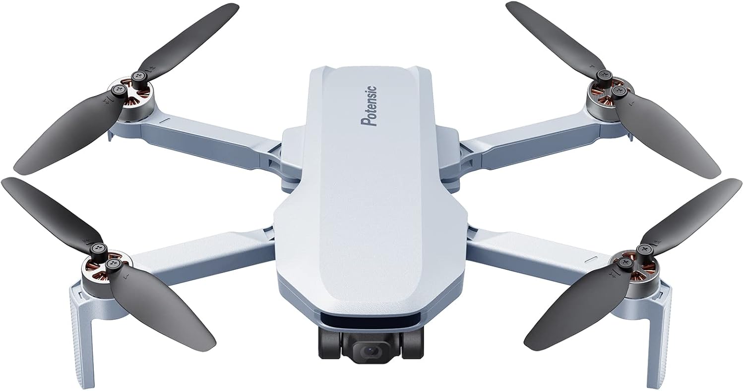 Potensic Drone GPS ATOM SE con fotocamera 4K ShakeVanish EIS, confezione da 1 solo drone, senza batteria e accessori