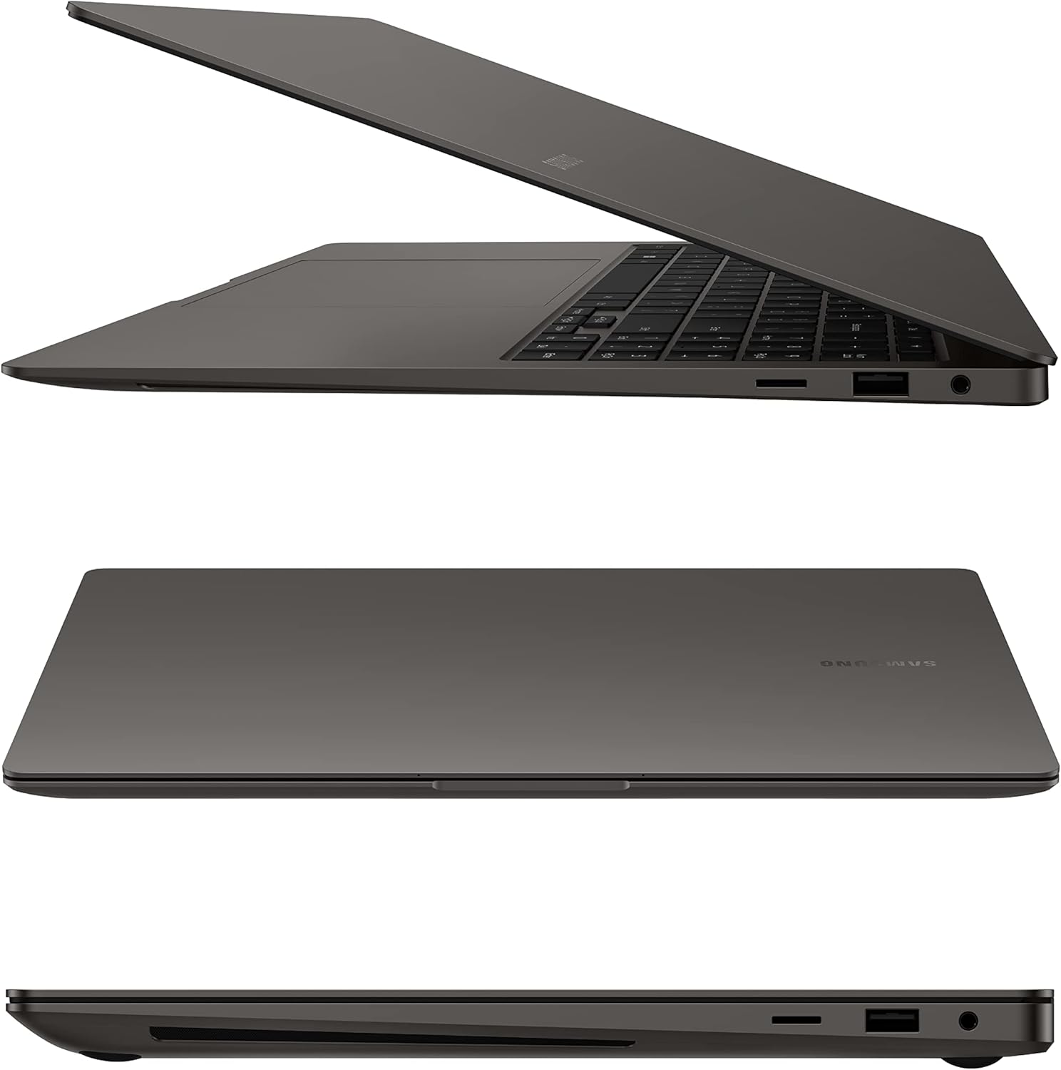 Komputer Laptop SAMSUNG Galaxy Book3 Pro 16โ, Prosesor Intel Core i7-1360P Generasi ke-13 / 16GB / 1TB, Layar AMOLED 3K, 120hz, Pembaca Sidik Jari, Webcam FHD, Model 2023, NP960XFG-KC1US, Grafit