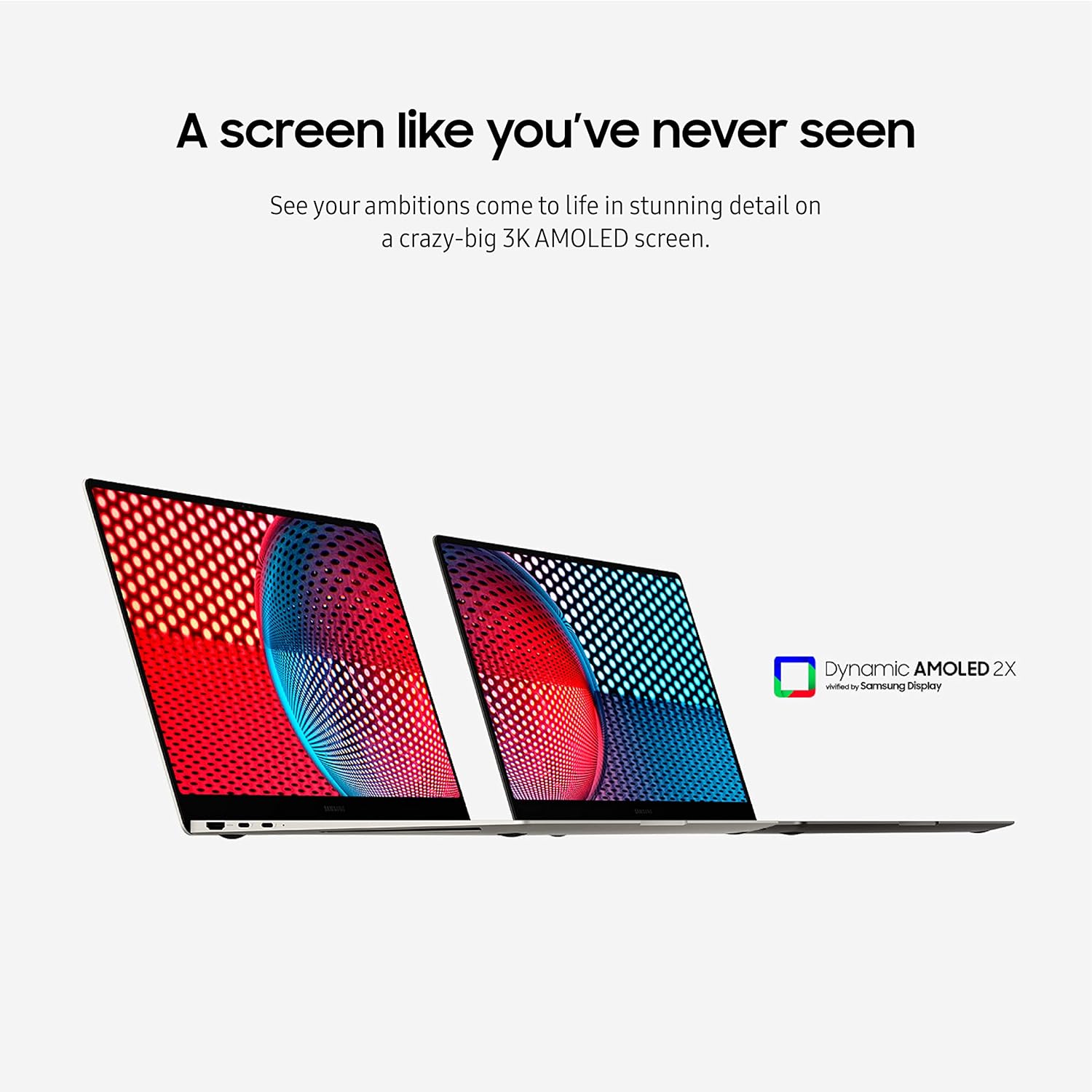 Komputer Laptop SAMSUNG Galaxy Book3 Pro 16โ, Prosesor Intel Core i7-1360P Generasi ke-13 / 16GB / 1TB, Layar AMOLED 3K, 120hz, Pembaca Sidik Jari, Webcam FHD, Model 2023, NP960XFG-KC1US, Grafit