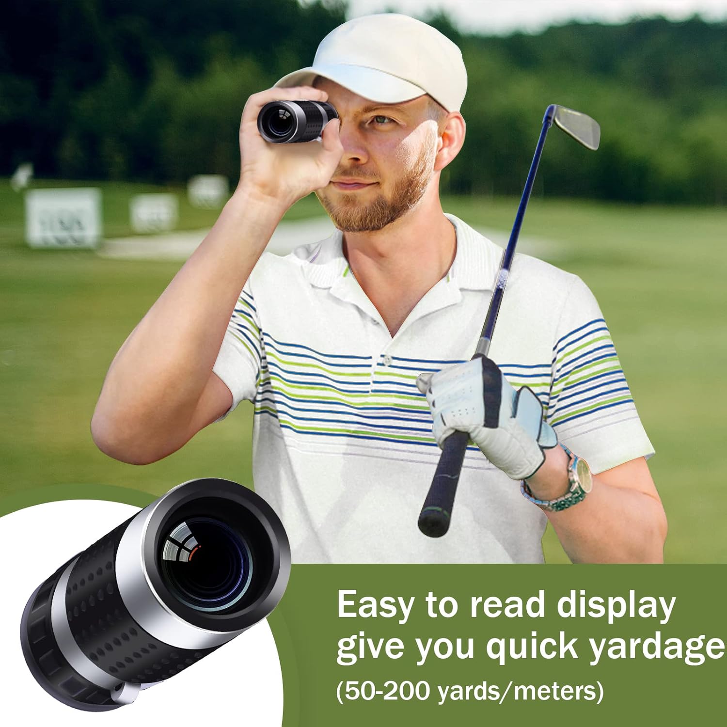 Cadeaux de golf pour hommes et femmes, ensemble d'accessoires de golf avec étui haut de gamme, balles de golf, télémètre, tees de golf, brosse, couteau multifonctionnel, marqueur, pince à balle de golf