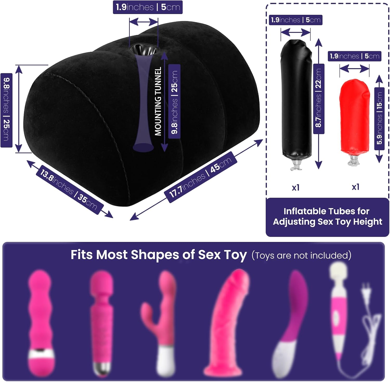 Dildo Mount Dildo Pillow Sex Position Pillow for Adults Sex Furniture Sex Toys for Women Dildo Chair Sex Toy Mount Couples Women · v6