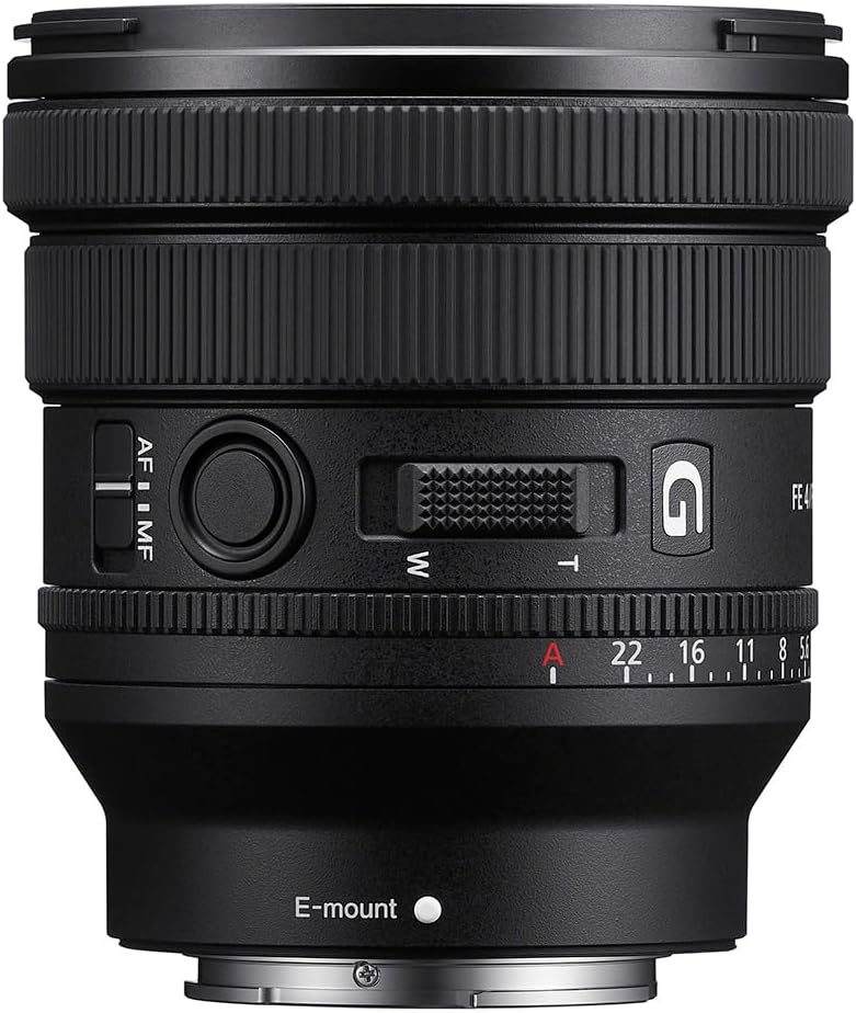 Obiettivo Sony FE PZ 16-35mm f/4 G per Sony E, pacchetto con treppiede/monopiede Vanguard VEO 3 GO 204CP in fibra di carbonio e testa panoramica PH-25, kit filtri, kit di pulizia