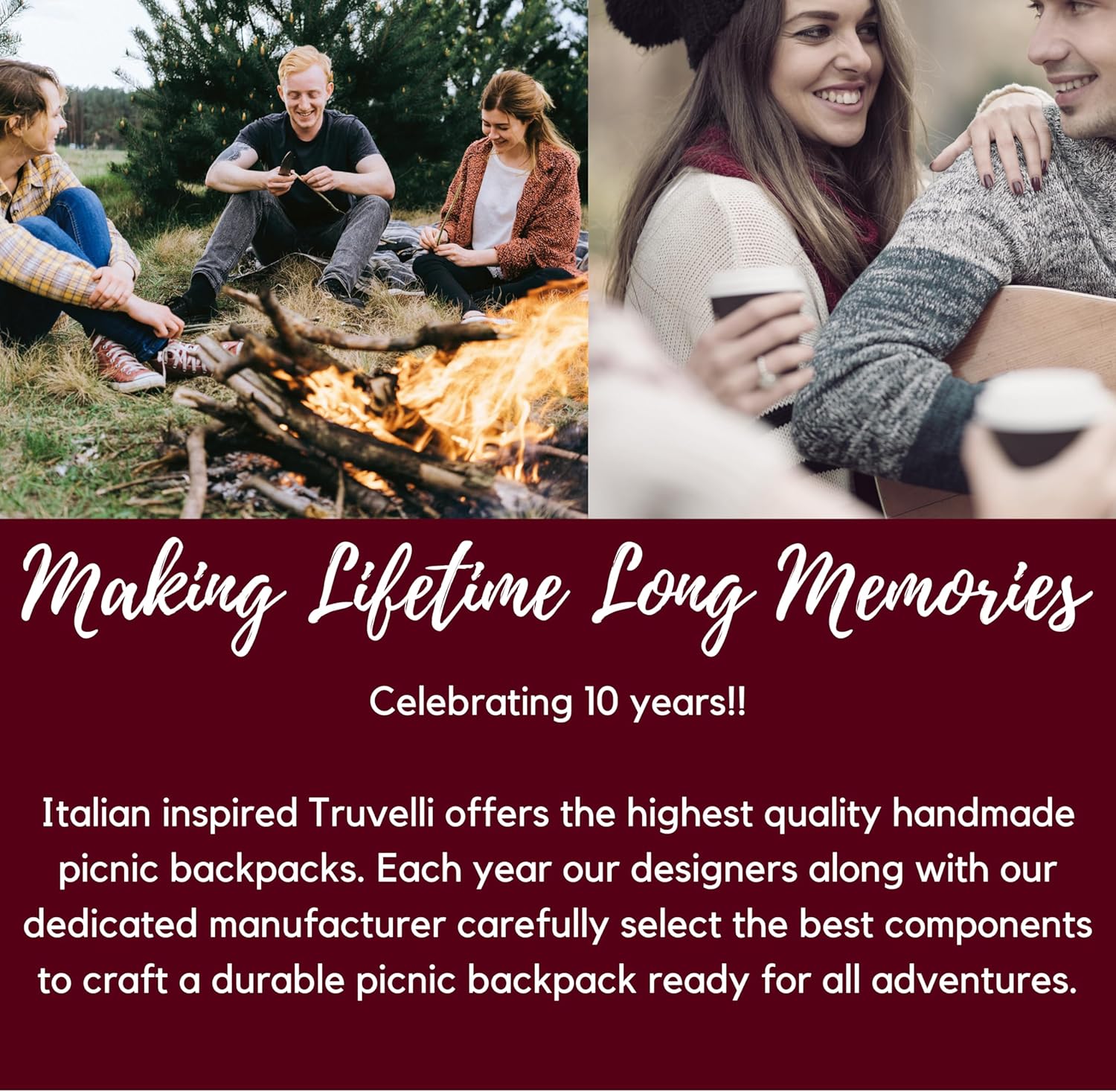 Picnic Backpack for Adventures, 12-in-1 Insulated Picnic Backpack for 2, Great Alternative to a Bulky Picnic Basket Set, Romantic Picnic Set for 2, Picnic Basket for 2, Picnic Bag · v2