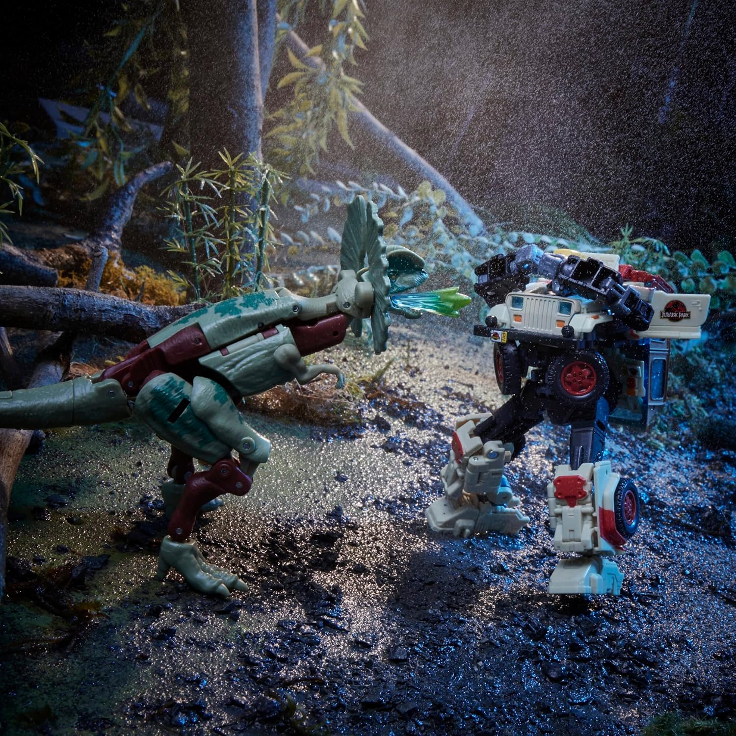 Transformers Collaborative Jurassic Park x Toys Dilophocon  Autobot JP12, Action Figures for Boys and Girls Ages 8 and Up (Amazon Exclusive) · v2