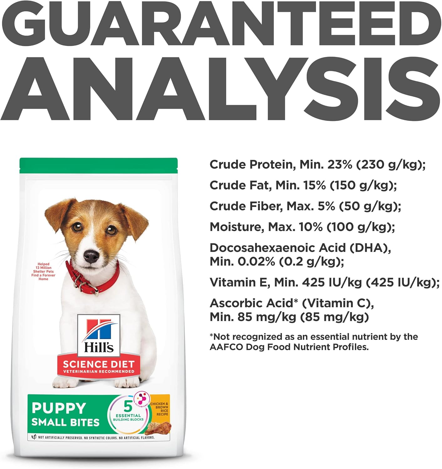 Hills Science Diet Puppy, Puppy Premium Nutrition, Small Kibble, Dry Dog Food, Chicken  Brown Rice, 12.5 lb Bag · v2