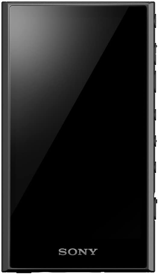 Przenośny cyfrowy odtwarzacz muzyczny Sony NW-A306 Walkman 32GB Hi-Res z systemem Android, akumulatorem do 36 godzin, Wi-Fi Bluetooth i USB Type-C — czarny NW-A306/B, czarny
