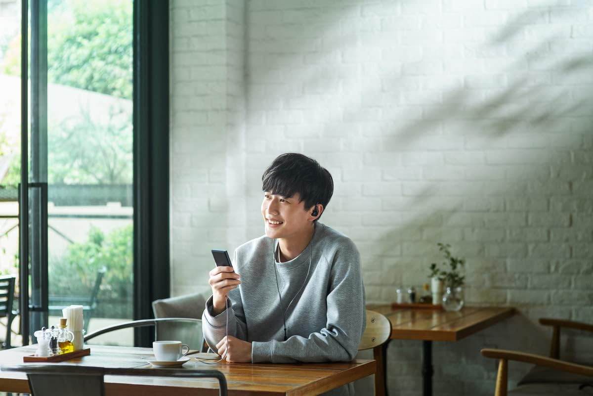 Przenośny cyfrowy odtwarzacz muzyczny Sony NW-A306 Walkman 32GB Hi-Res z systemem Android, akumulatorem do 36 godzin, Wi-Fi Bluetooth i USB Type-C — czarny NW-A306/B, czarny