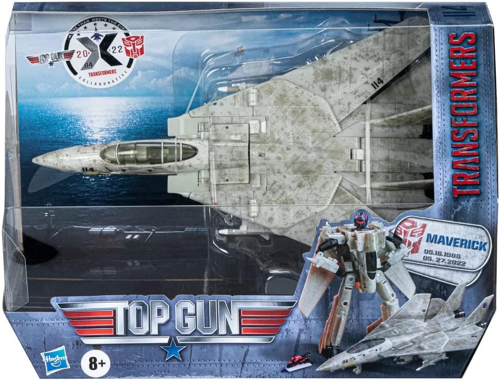 Transformers Top Gun 8 Inch Action Figure Collaborative Series - Maverick Version 2 · v2