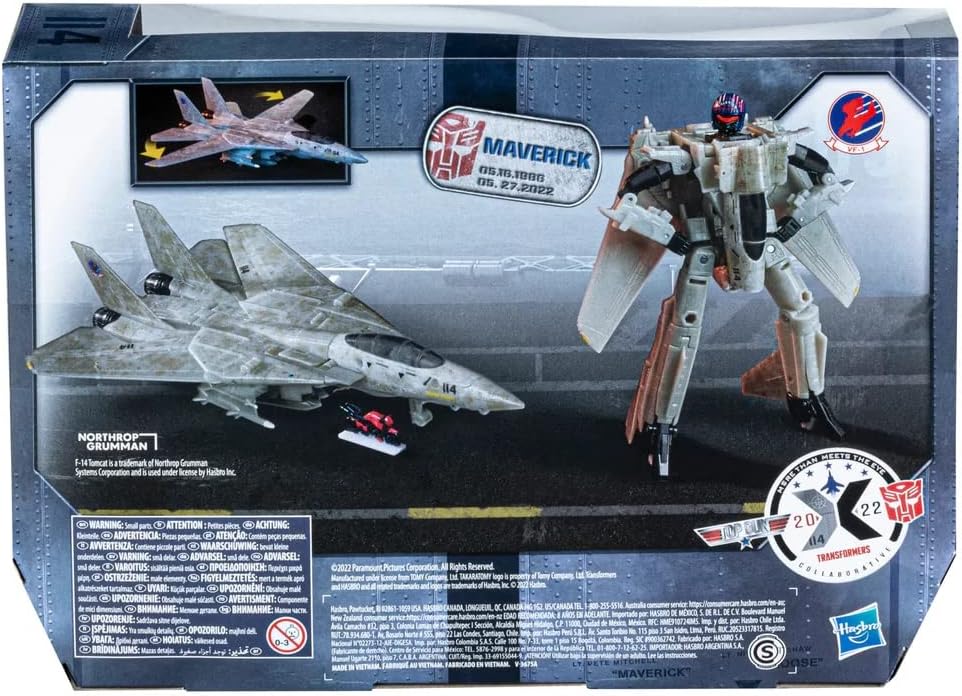 Transformers Top Gun 8 Inch Action Figure Collaborative Series - Maverick Version 2 · v2