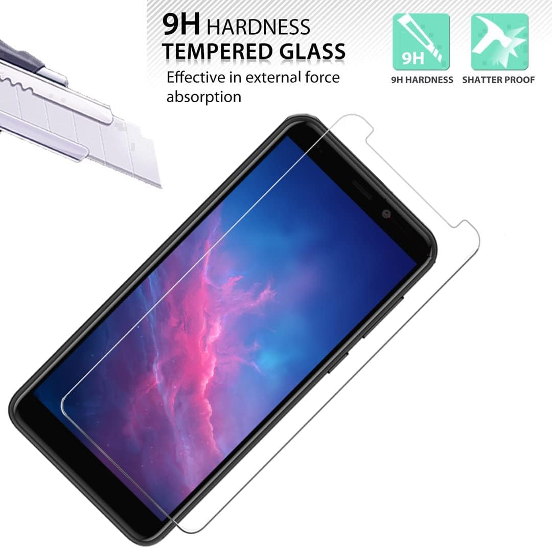[2 Pack] for Cloud Mobile Stratus C7 Tempered Glass Screen Protector, Case Friendly 9H Hardness HD Clear [Anti-Scratch] [Bubble Free] [Anti-Fingerprint] Film for Cloud Mobile Stratus C7