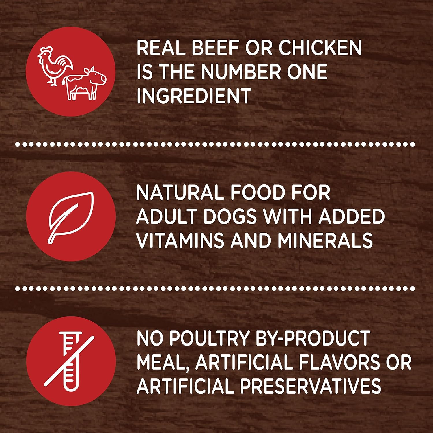 Nourriture humide pour chiens Nutrish Rachael Ray, nourriture naturelle pour chiens adultes contenant des vitamines, des minéraux et des nutriments ajoutés, du bœuf, du poulet et une digestion douce, boîte de 13 onces (lot de 12)