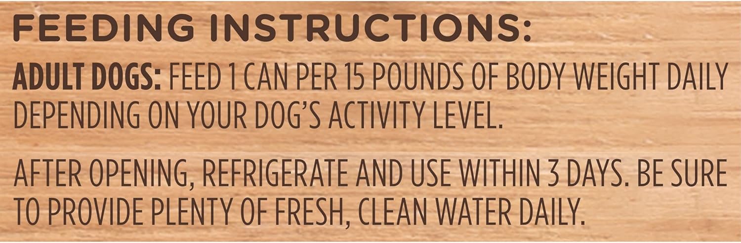 Nourriture humide pour chiens Nutrish Rachael Ray, nourriture naturelle pour chiens adultes contenant des vitamines, des minéraux et des nutriments ajoutés, du bœuf, du poulet et une digestion douce, boîte de 13 onces (lot de 12)