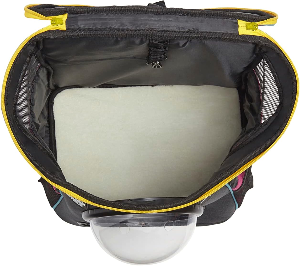Fat Cat Rucksackträger — von der Fluggesellschaft zugelassene Katzentasche mit Space Capsule Bubble für kleine Katzen, Kitten — Premium-Rucksack mit streunender Katze für Outdoor-Aktivitäten, Reisen, Wandern, Tierbedarf