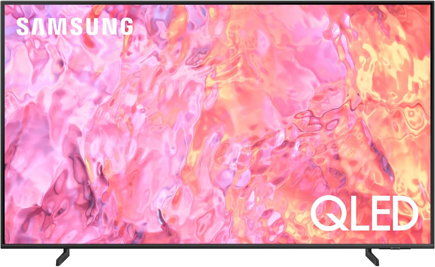 SAMSUNG 32 นิ้ว Class QLED 4K Q60C Series Quantum HDR, Dual LED, Object Tracking Sound Lite, Q-Symphony, Motion Xcelerator, Gaming Hub, สมาร์ททีวีพร้อม Alexa ในตัว (QN32Q60C, รุ่นปี 2023), Titan Gray