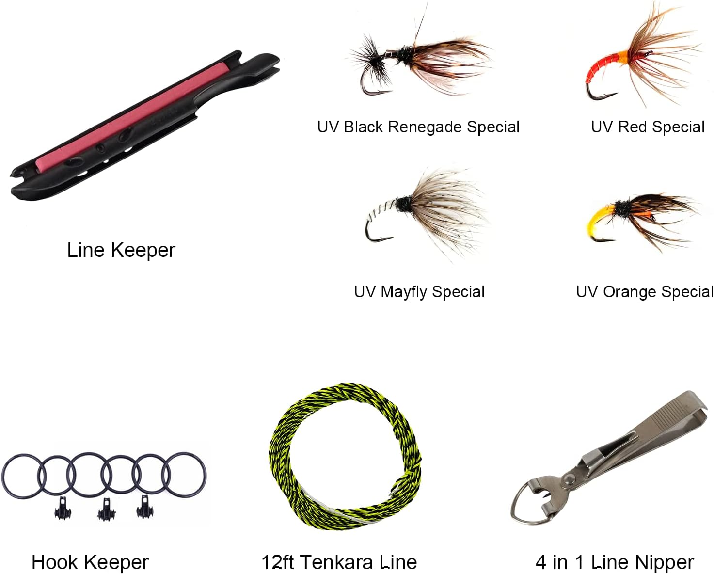 Aventik Zeno S2-Glass Tenkara Rod with 2 Extra Rod Sections 10 Sec in 9ft/10ft Excellent Durability and Strength, Collapsed to Only 14.6in/15.2in, 6:4 Soft M-Action, Super Lightweight and Compact, Elegant Translucent Color Super Eye-catching · v4
