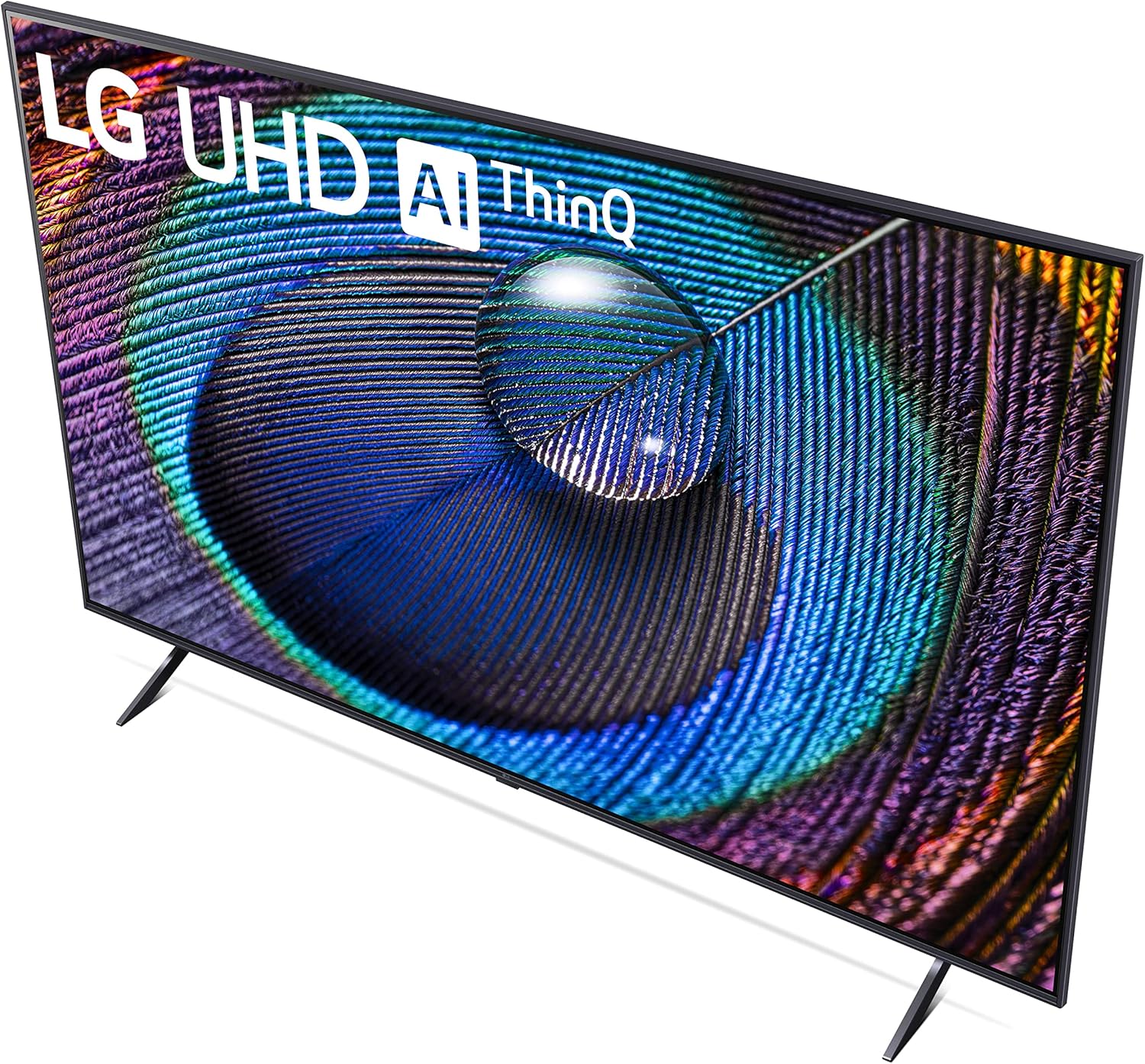LG 65 นิ้ว Class UR9000 Series Alexa Built-in 4K Smart TV (3840 x 2160), Bluetooth, Wi-Fi, USB, Ethernet, HDMI อัตราการรีเฟรช 60Hz, 4K ที่ขับเคลื่อนด้วย AI