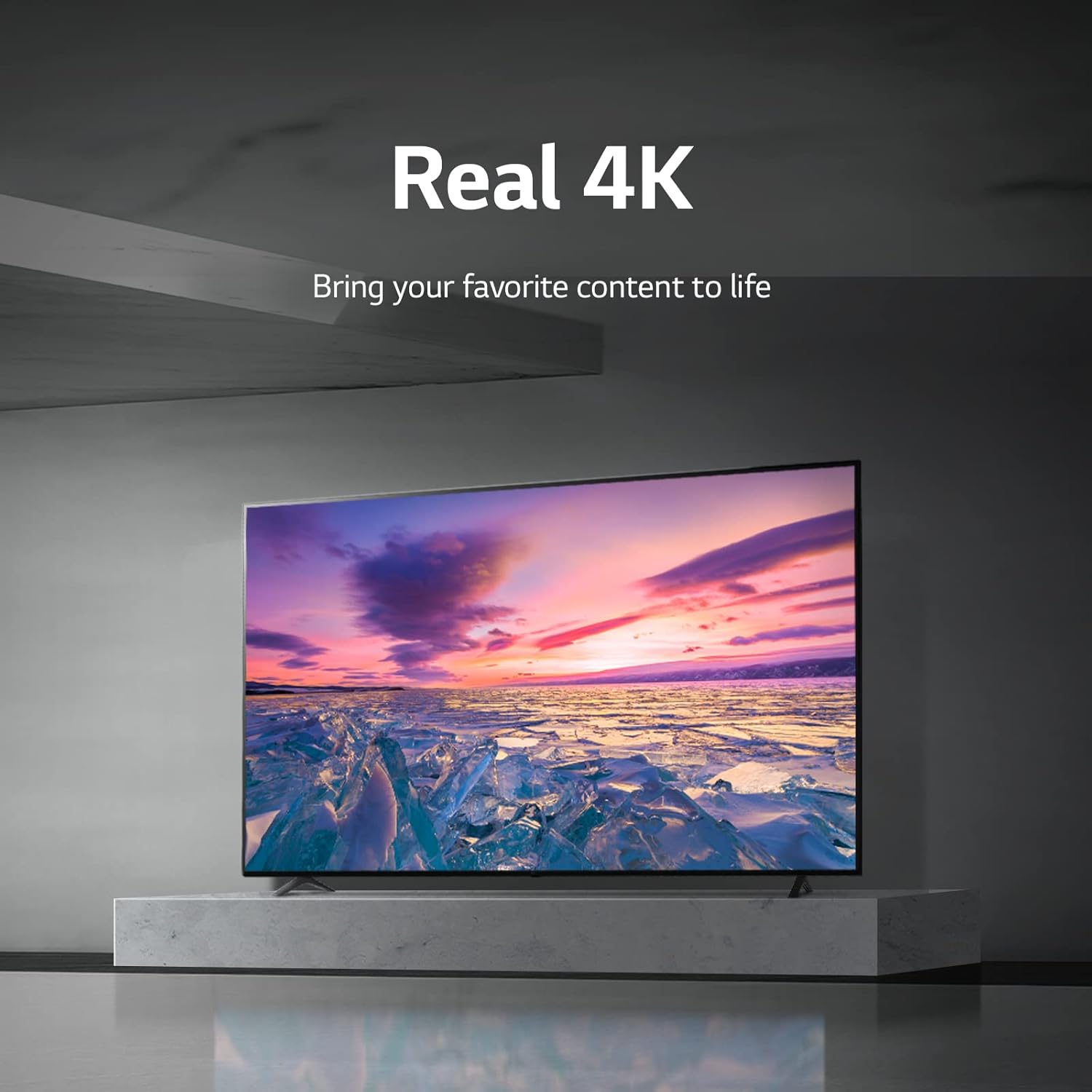 LG 65 นิ้ว Class UR9000 Series Alexa Built-in 4K Smart TV (3840 x 2160), Bluetooth, Wi-Fi, USB, Ethernet, HDMI อัตราการรีเฟรช 60Hz, 4K ที่ขับเคลื่อนด้วย AI
