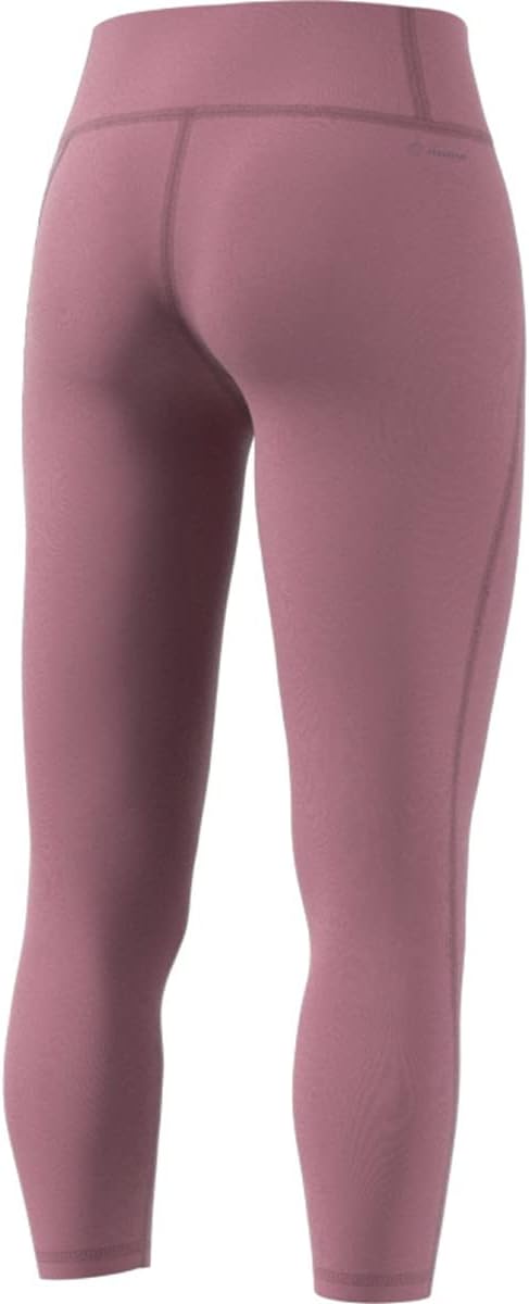 Adidas Optime 7/8-Strumpfhose für Damen mit Stautasche und hoher Taille