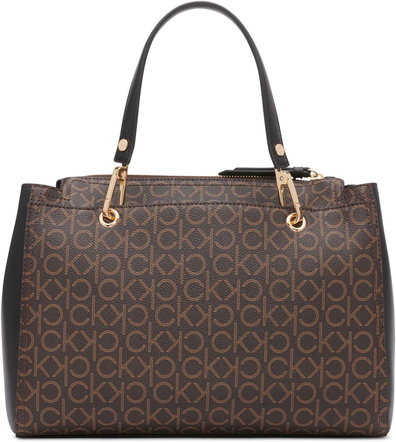 Calvin Klein Womens Reyna Novelty Satchel · v2